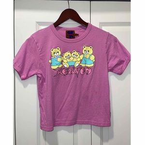 Heaven by Marc Jacobs Mutant Bears Crop Tee
